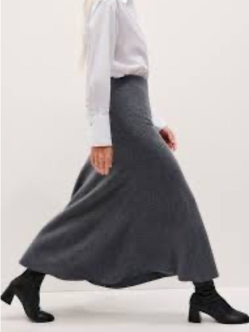 The Group by Babaton Esplanade Merino Wool Skirt from Aritzia